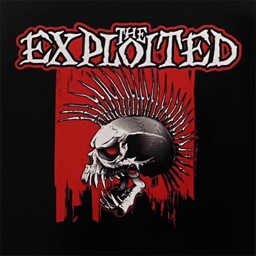 The Exploited Skull Sticker Theexploited